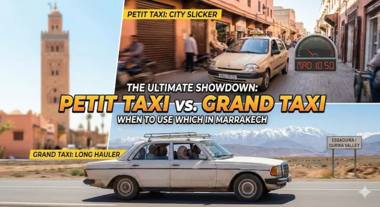 The Ultimate Showdown: Petit Taxi vs. Grand Taxi in Marrakech and When to Use Which